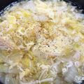なーなちゃん's cooksnap of when they made 白菜と卵のとろとろスープ.