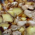 あやかず1022's cooksnap of when they made さつまいもと鶏肉の甘辛煮物☆ゼロ活力鍋.