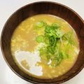 azbjbn's cooksnap of when they made ほっこり味噌味♪卵おじや.
