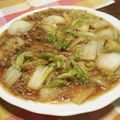 mikosanta's cooksnap of when they made 豚ひき肉と白菜のオイスター煮.