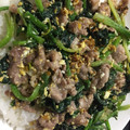 クック2H9MD0☆'s cooksnap of when they made 豚とほうれん草と卵の中華塩炒め.