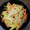 ワタまさちゃん's cooksnap of when they made さつまいもとにんじんのきんぴら☆.