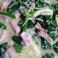 ＹＡＥＲ's cooksnap of when they made えのきとほうれん草のカルボナーラ風.