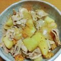 55才のおじさん's cooksnap of when they made キムチ肉じゃが.