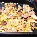 きよっちぃー's cooksnap of when they made ホットプレートdeビーフペッパーライス.