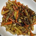 ゆずパセリ's cooksnap of when they made キクイモのきんぴら.