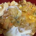 サリィ's cooksnap of when they made 新玉ねぎを使った＠山田うどん風かき揚げ丼.
