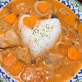 chancorin's cooksnap of when they made バレンタインに☆チキンのトマトクリーム煮.