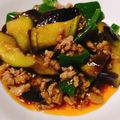 ◎ゆうさん's cooksnap of when they made 本格的な挽肉とナスとピーマンの豆板醤炒め.