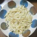 あ～ちゃん家の食卓's cooksnap of when they made 超シャキシャキ!千切りじゃがいも四川炒め.