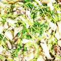 M33kitchen's cooksnap of when they made 豆苗豚バラエリンギのガーリックマヨ.