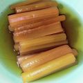 ☆ひさ郎☆'s cooksnap of when they made きれいな緑色✽フキの煮物.
