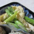 ｕｕｕ's cooksnap of when they made お弁当にもう一品！アスパラ卵炒め.