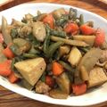 Jun0402's cooksnap of when they made 里芋 ゴボウ 豚バラの甘辛炒め煮.