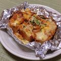 mogusun＊'s cooksnap of when they made 厚揚げのツナキムチチーズ焼き♪♪.