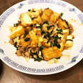 りえぴぃ～'s cooksnap of when they made ★厚揚げとニラとキャベツと豚挽き味噌炒め.