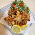 うずら's cooksnap of when they made カリッと美味しい鶏もも唐揚げ.