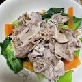 チロチロル's cooksnap of when they made 豚しゃぶチンゲン菜サラダ♪.