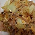 もかもかと's cooksnap of when they made 春キャベツ♡えのき♡豚肉のオイマヨ卵炒め.