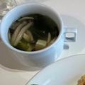 まいもぐ2020's cooksnap of when they made 豆腐と ワカメ きのこのアジアンスープ♪.