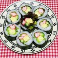 tokotann's cooksnap of when they made 【節分☆ひな祭り】❀サラダ巻き❀.