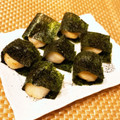 なつき☆ミ's cooksnap of when they made 醤油とのりが香ばしい!ホタテの磯辺焼き.