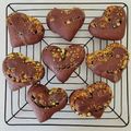 rha♡nana's cooksnap of when they made ハートのチョコパン♡.