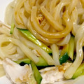 のんの。！'s cooksnap of when they made ささみ梅さっぱりうどん（冷やしても◎）.