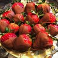 utiwan's cooksnap of when they made GODIVAもどき☆チョコディップイチゴ.