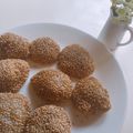 ＊伊崎ひろこ＊'s cooksnap of when they made 揚げないごま団子.