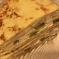 じんこ。's cooksnap of when they made ミルクレープ.