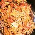 ねこのガストン's cooksnap of when they made 野菜たっぷり❀おたふくソース焼きそば❀.