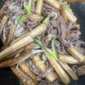 あい1229's cooksnap of when they made ポリポリごぼうと牛肉の甘辛炒めのお惣菜.