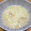 北京パンダ's cooksnap of when they made 残りご飯で白菜と鮭の簡単雑炊.