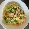daran's cooksnap of when they made 海老とブロッコリーの☆簡単クリームパスタ.