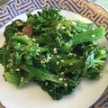 コムギ大好き's cooksnap of when they made 菜の花の塩ダレ梅肉和え.
