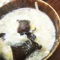 そらてんママ's cooksnap of when they made 鶏の茹で汁で！きくらげともやしの卵スープ.