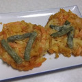 きらり流れ星's cooksnap of when they made 海老と玉ねぎ　人参長ねぎの簡単かき揚げ.