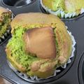 67luna's cooksnap of when they made 絶対旨い！抹茶ホワイトチョコマフィン.