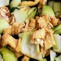 ここぶーママ's cooksnap of when they made チンゲン菜と油揚げ◎さっと煮.