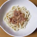 料理見習い隊's cooksnap of when they made 肉うどん.