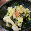 わんあみ's cooksnap of when they made 白菜とワカメの酢の物.