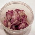 あっっっちょん's cooksnap of when they made 箸休めに♪彩りキレイな紫大根の浅漬け.