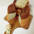 優莉沙's cooksnap of when they made ２層❤チョコバナナシフォンケーキ.