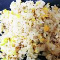 hatz8888's cooksnap of when they made 鶏そぼろ炒飯.