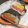 ✱Lily✱'s cooksnap of when they made ポーク玉子おにぎらず(スパムおにぎり).