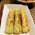 ONE★MAYU★'s cooksnap of when they made おひとりさまのちくわで簡単おつまみ⑥.