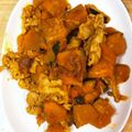 クックZM7PWE☆'s cooksnap of when they made かぼちゃと豚肉の炒めもの.