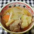 三つ葉つくし's cooksnap of when they made 皆ぽかぽか！中力粉でもちもち‼すいとん鍋.