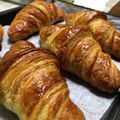 ウキ445's cooksnap of when they made 本格☆クロワッサン&クロッカン.